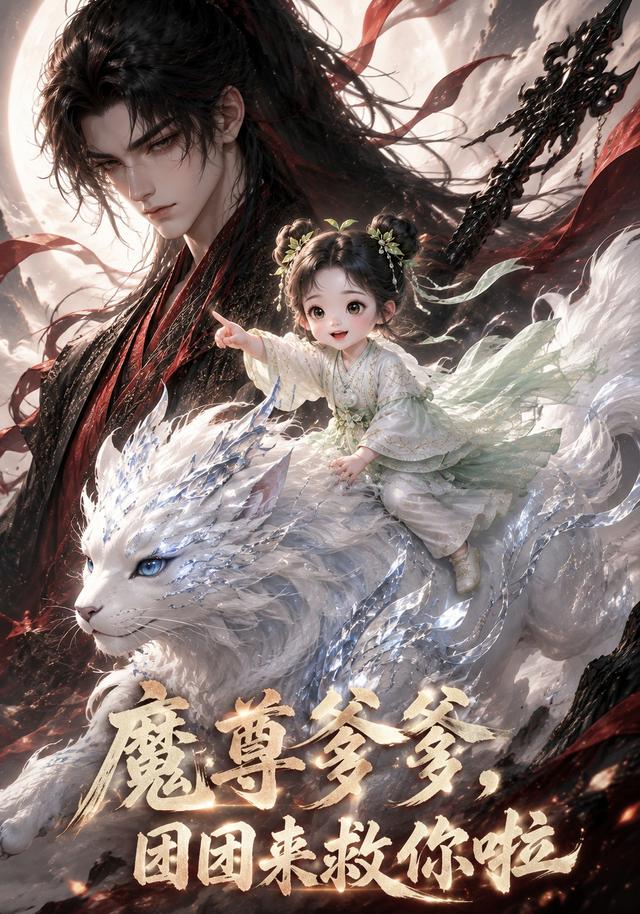 《魔尊爹爹,团团来救你啦》AI漫剧封面