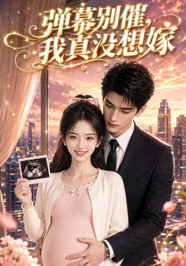 《弹幕别催,我真没想嫁》AI漫剧封面
