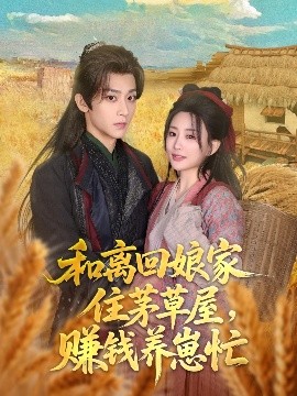 和离回娘家住茅草屋，赚钱养崽忙高清海报