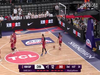 女篮亚洲杯小组赛 中国VS印度尼西亚 20250713封面图