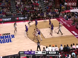 NBA夏季联赛 爵士VS马刺 20250715封面图