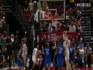 NBA夏季联赛 活塞VS马刺 20250720封面图