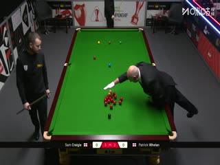 斯诺克英锦赛资格赛144进112 山姆·克雷吉6-3帕特里克·惠兰 20251123