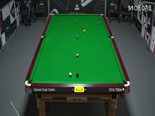 斯诺克英锦赛资格赛第二轮112进80 伊什普利特·辛格·查达6-4克里斯·托顿 20251123