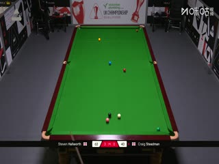 斯诺克英锦赛资格赛 史蒂文·霍尔沃斯6-1克雷克·斯特德曼 20251122
