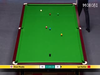 斯诺克英锦赛正赛32进16轮次 肖恩·墨菲6-2吕昊天（朱峰立） 20251130
