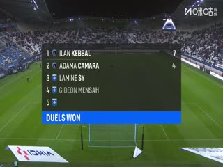 法甲联赛 巴黎FCVS欧塞尔 20251130