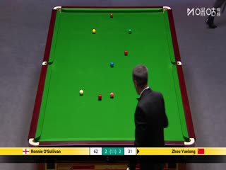斯诺克英锦赛正赛32进16轮次 罗尼·奥沙利文4-6周跃龙 20251202