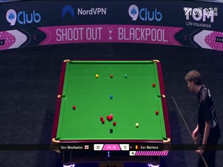 斯诺克单局限时赛128进64 本·沃拉斯顿30-55本·默滕斯 20251211