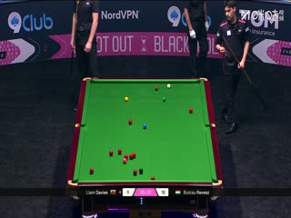 斯诺克单局限时赛64进32 利亚姆·戴维斯9-52布尔丘·雷维斯 20251213}