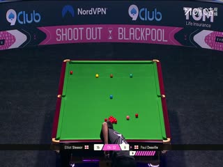 斯诺克单局限时赛64进32 埃利奥特·斯莱塞76-6保罗·迪维尔 20251213}
