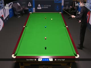 斯诺克苏格兰公开赛第一轮 大卫·吉尔伯特4-1阿什利·休吉尔 20251217