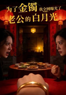 为了金镯，我全网曝光了老公的白月光封面图