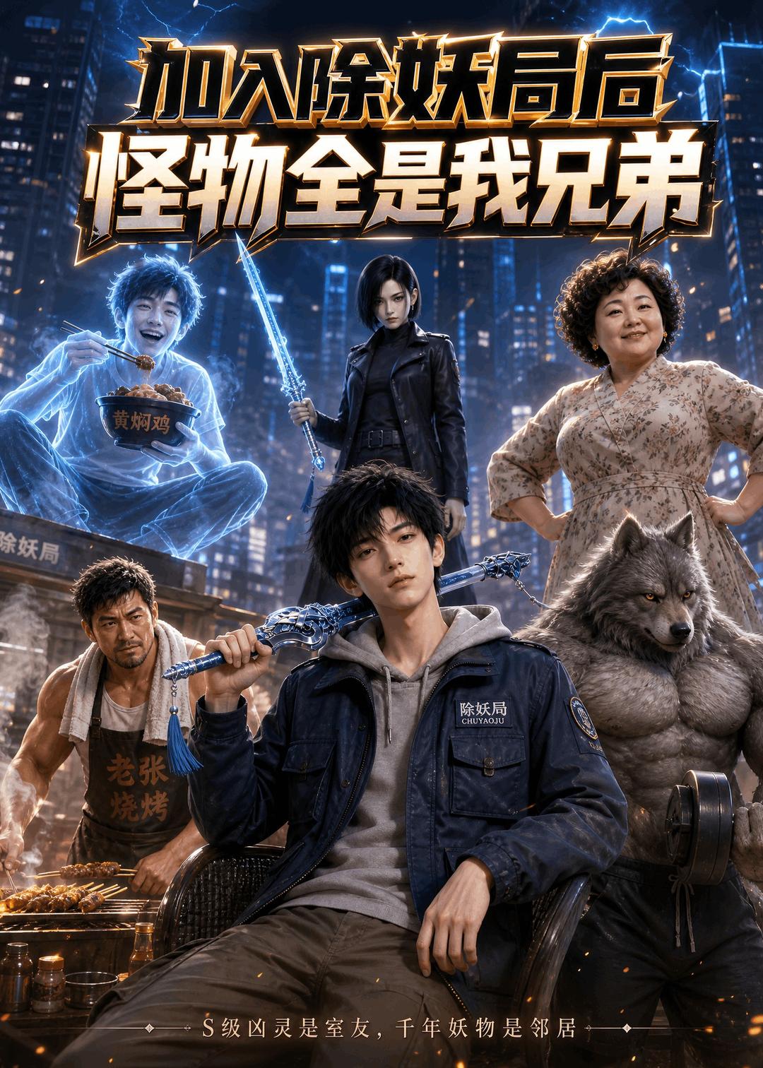 加入除妖局後，怪物全是我兄弟