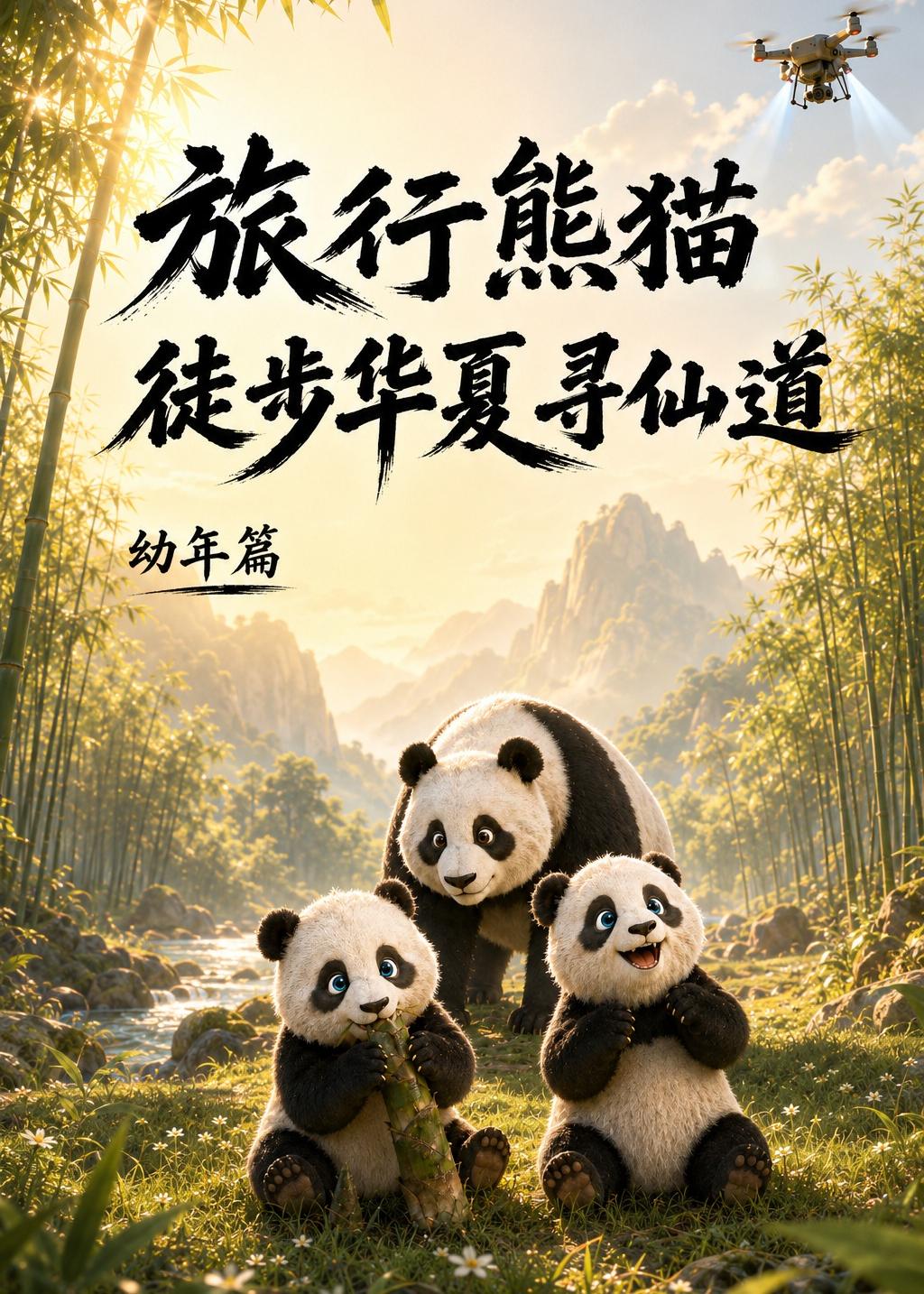 旅行熊猫：徒步华夏寻仙道的封面图