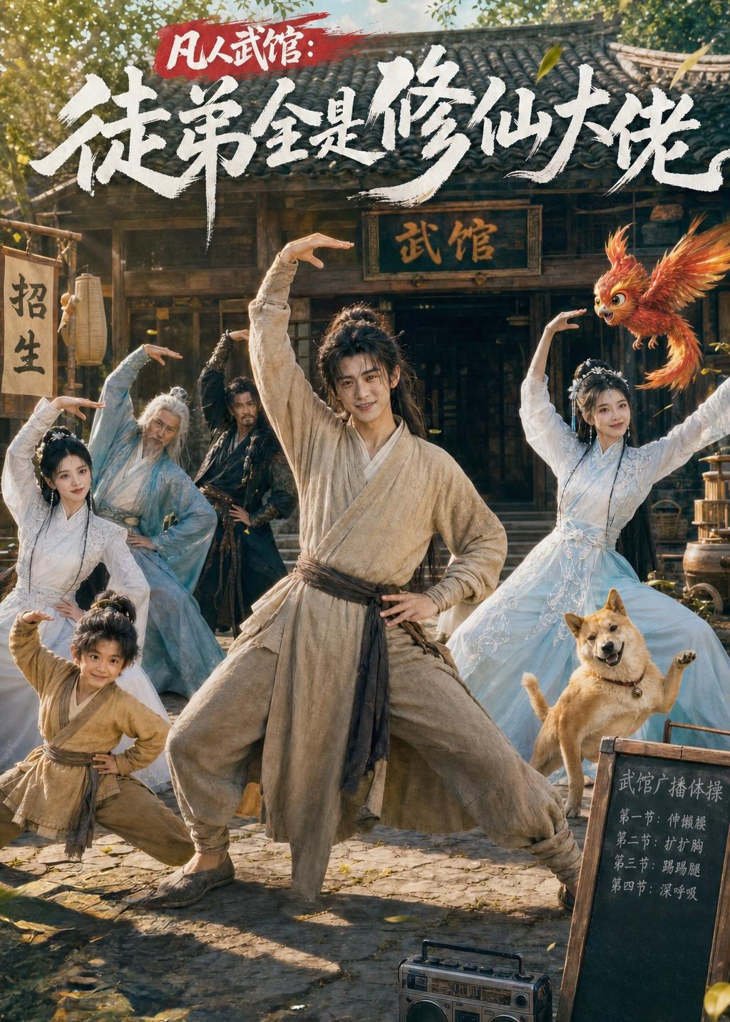 凡人武馆：徒弟全是修仙大佬的封面图