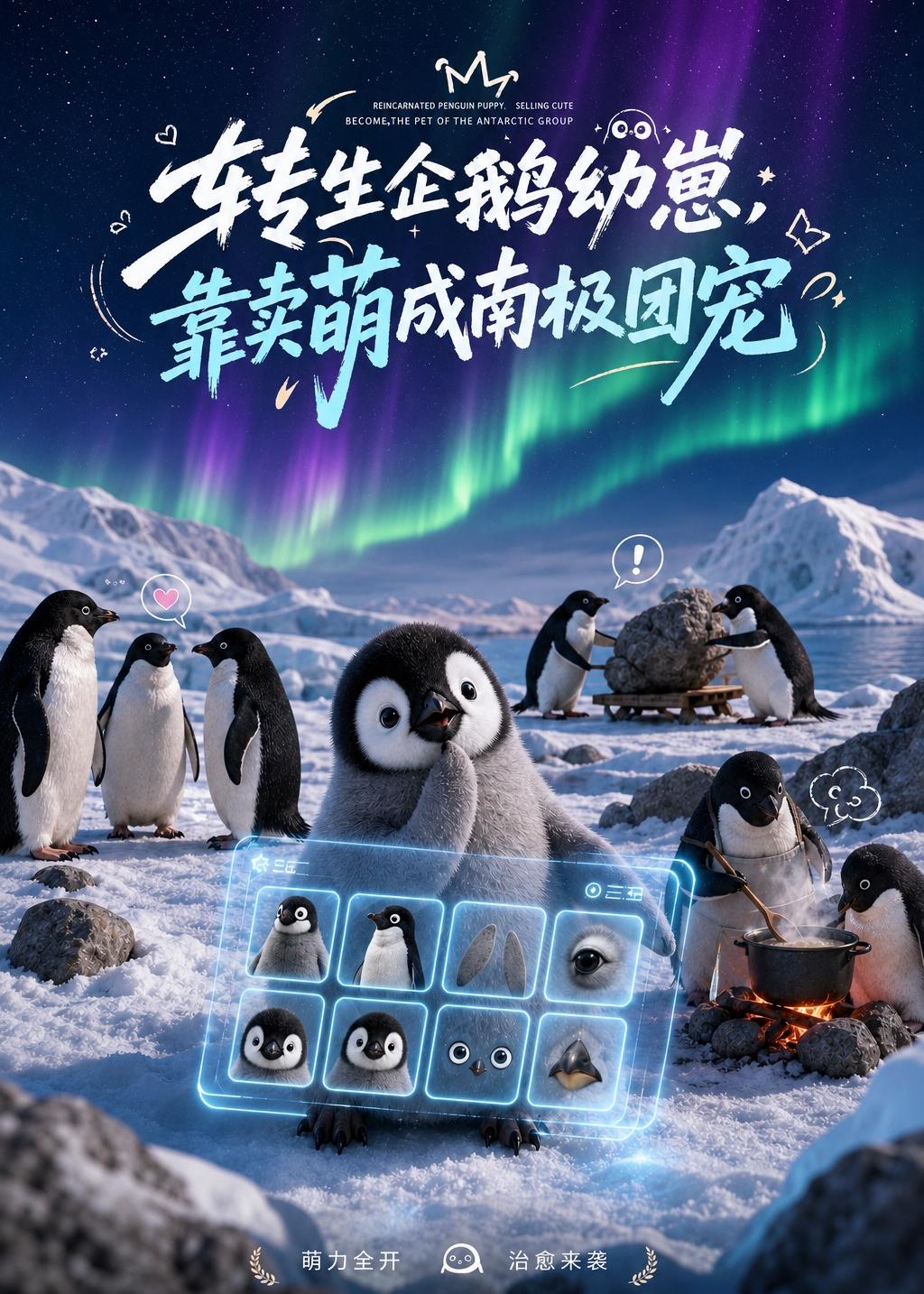 转生企鹅幼崽，靠卖萌成南极团宠的封面图