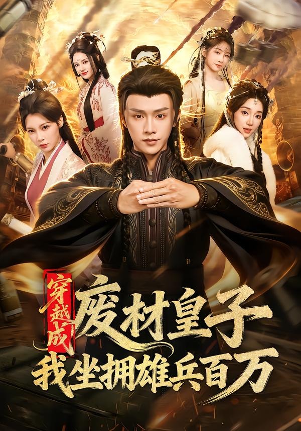 穿越成废材皇子我坐拥雄兵百万封面图