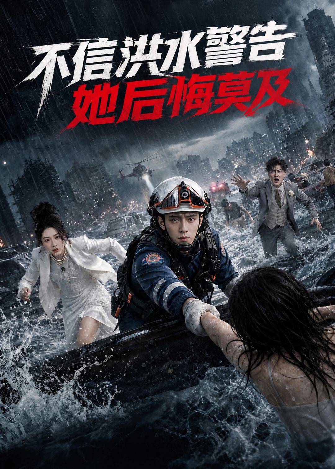 不信洪水警告，她后悔莫及