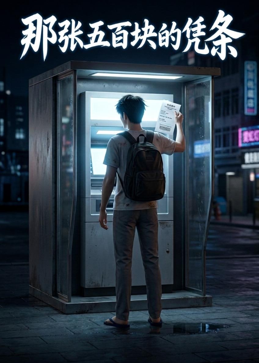 那张五百块的凭条海报