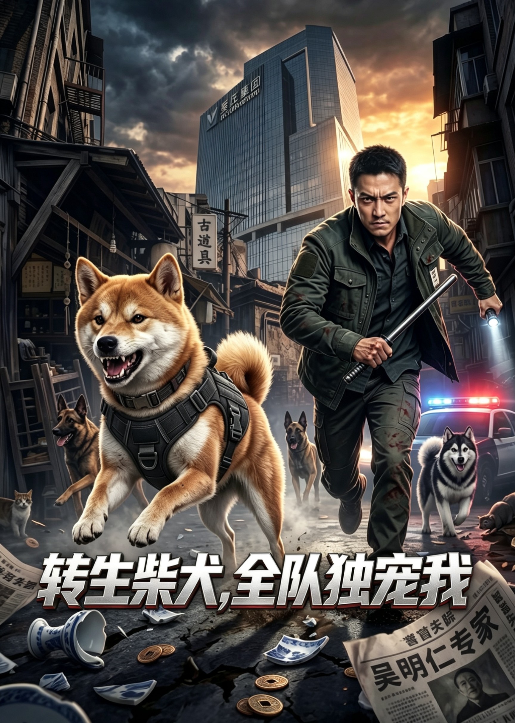 转生柴犬，全队独宠我