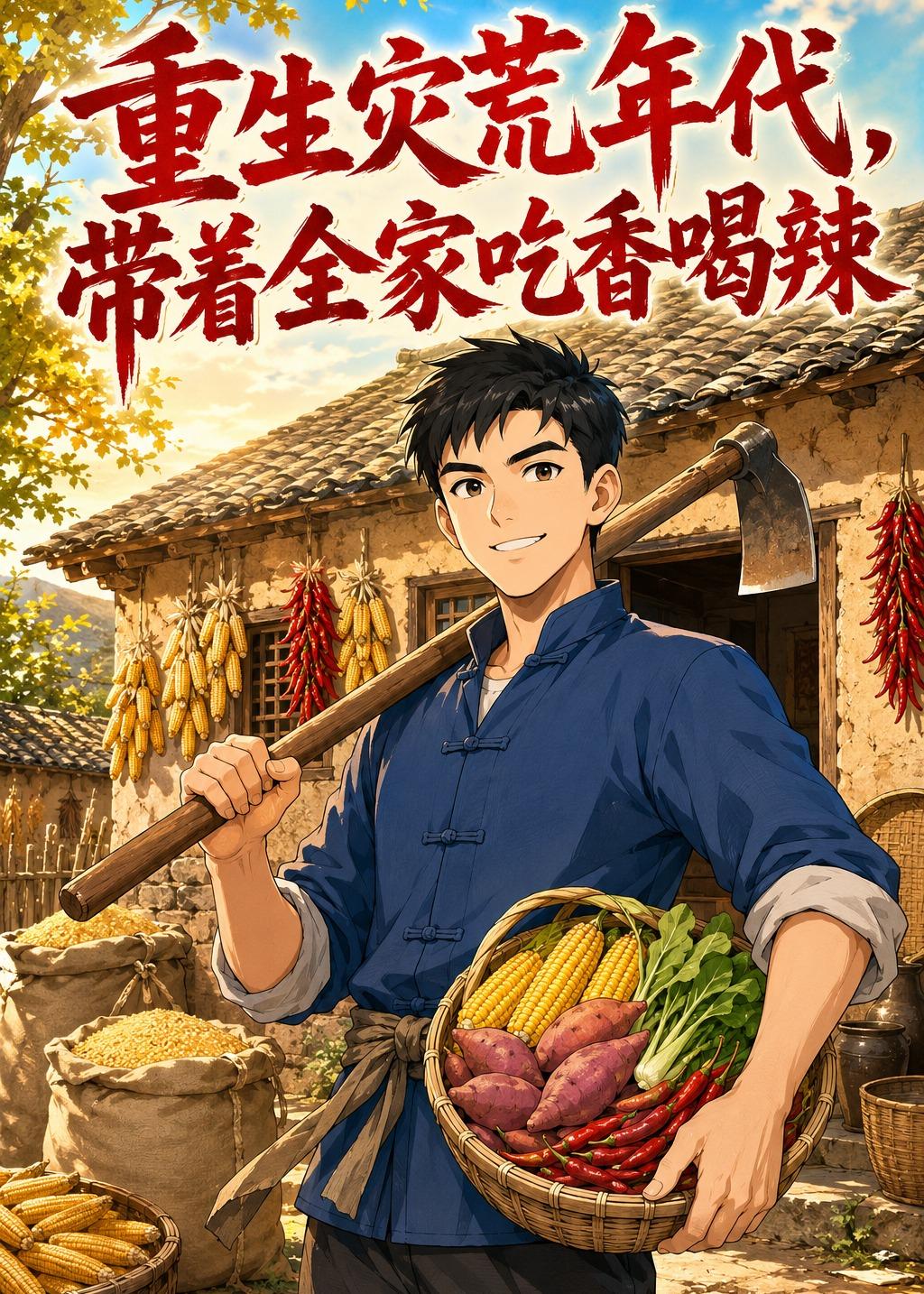 重生灾荒年代，带着全家吃香喝辣海报