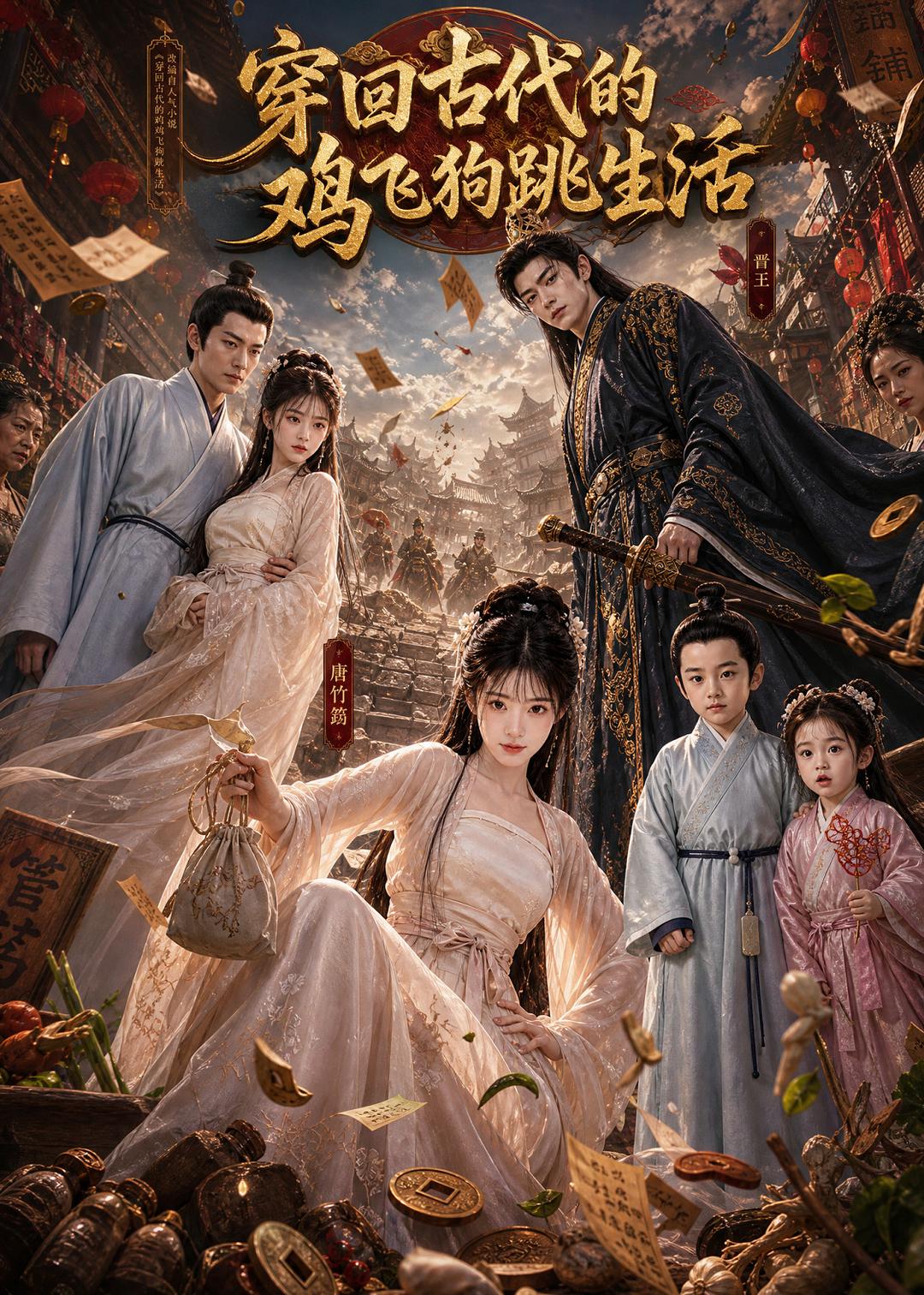 穿回古代的鸡飞狗跳生活