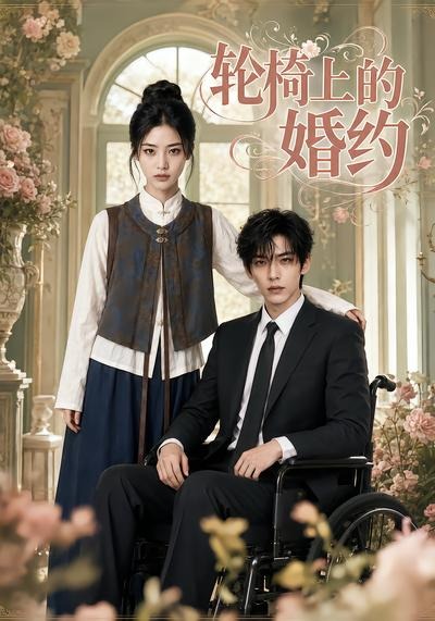 轮椅上的婚约海报