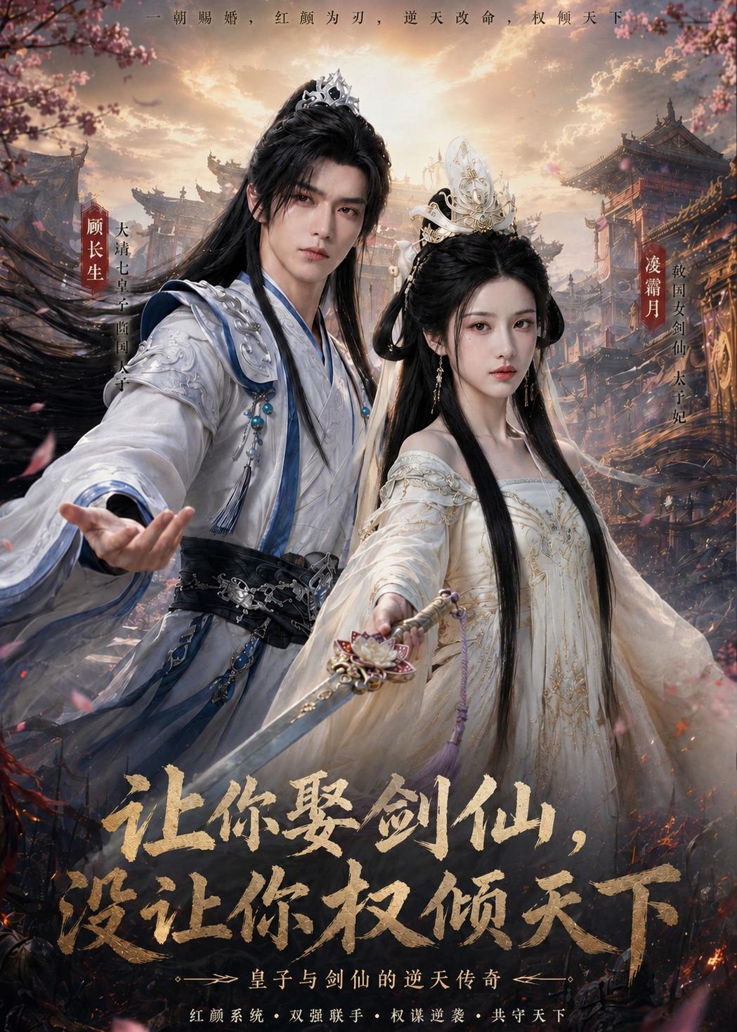 让你娶剑仙，没让你权倾天下海报