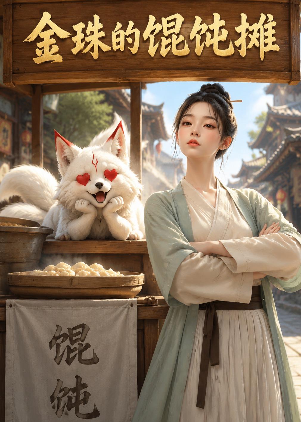 金珠的馄饨摊海报