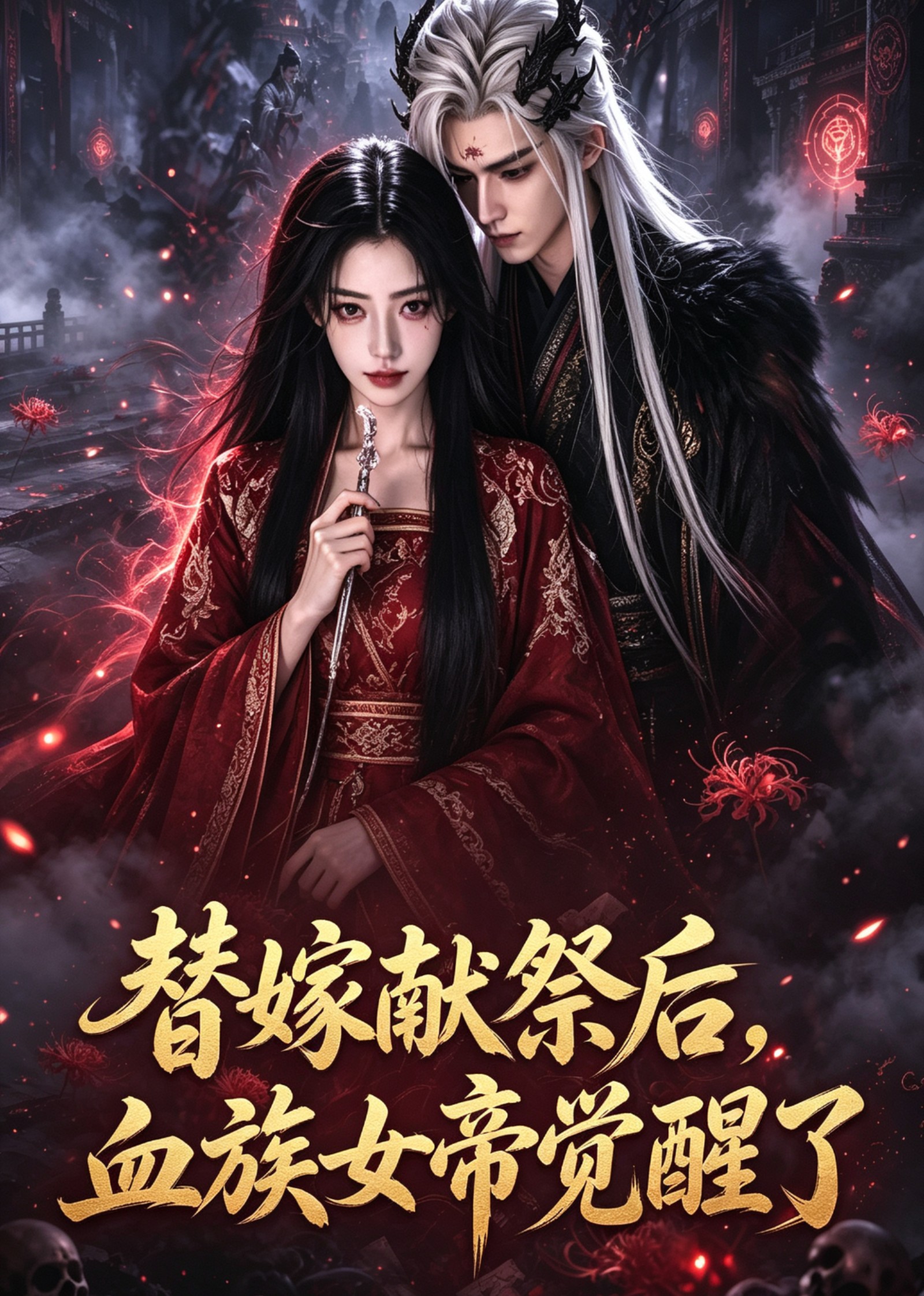 替嫁献祭后，血族女帝觉醒了海报