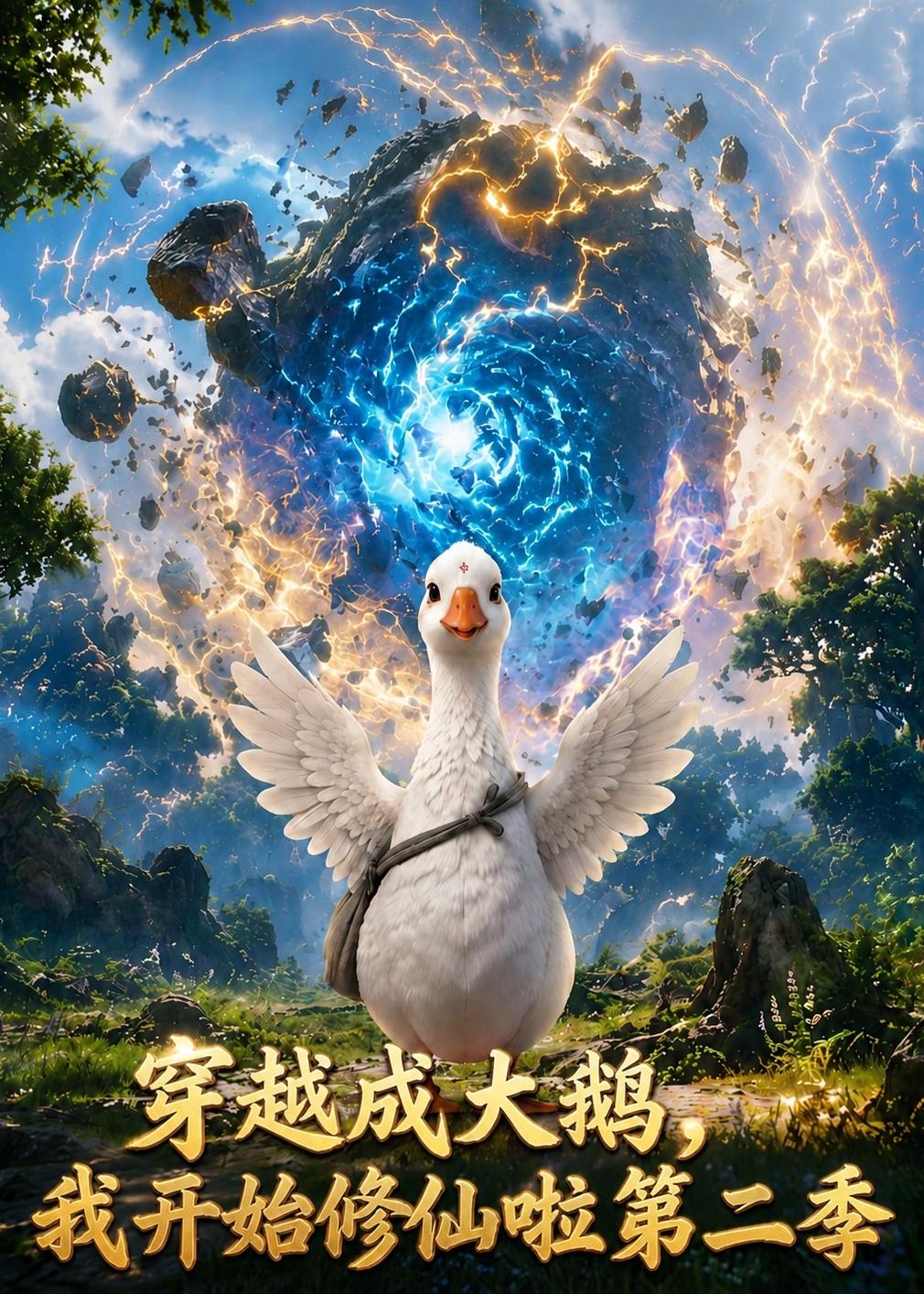 穿越大鹅，我开始修仙啦第二季海报