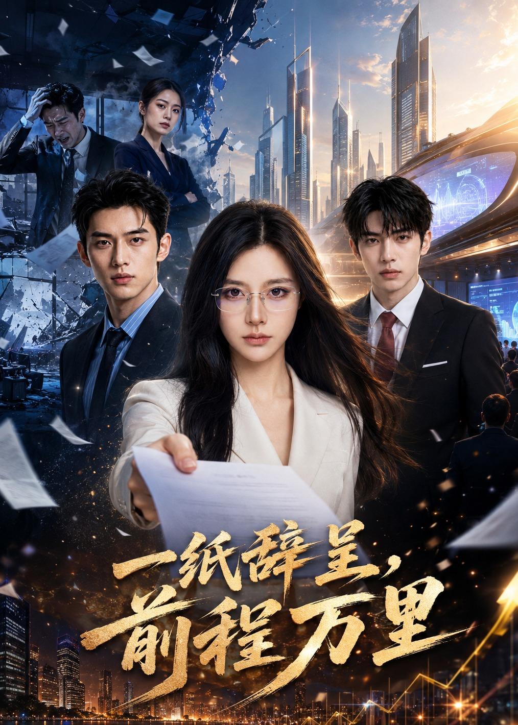 一纸辞呈，前程万里
