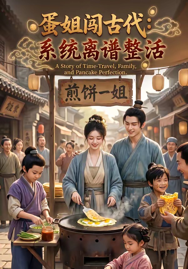 蛋姐闯古代：系统离谱整活海报