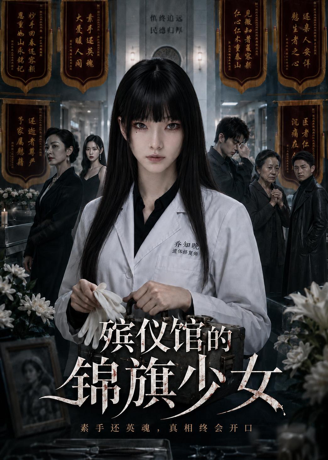 殡仪馆的锦旗少女