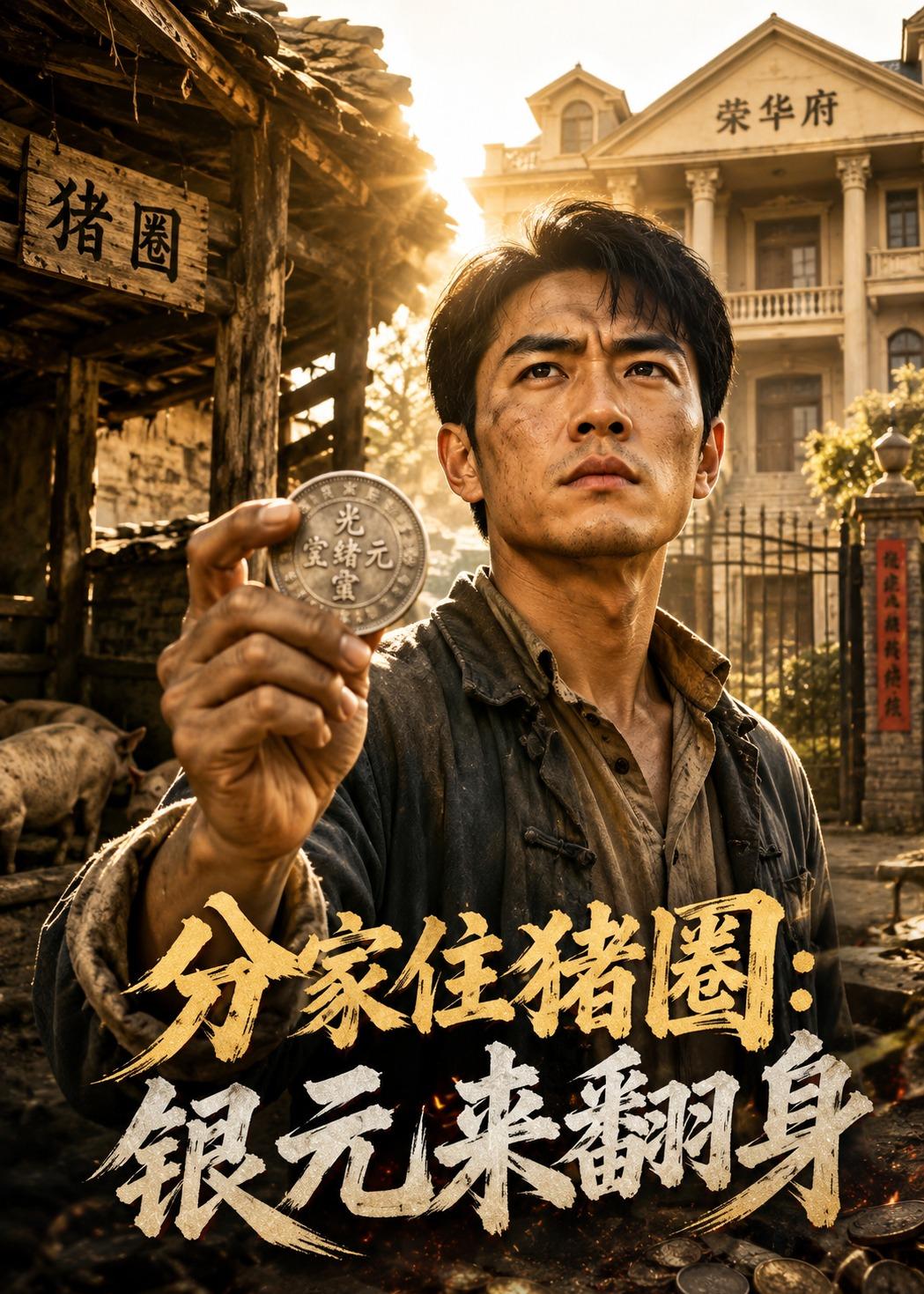 分家住猪圈:银元来翻身