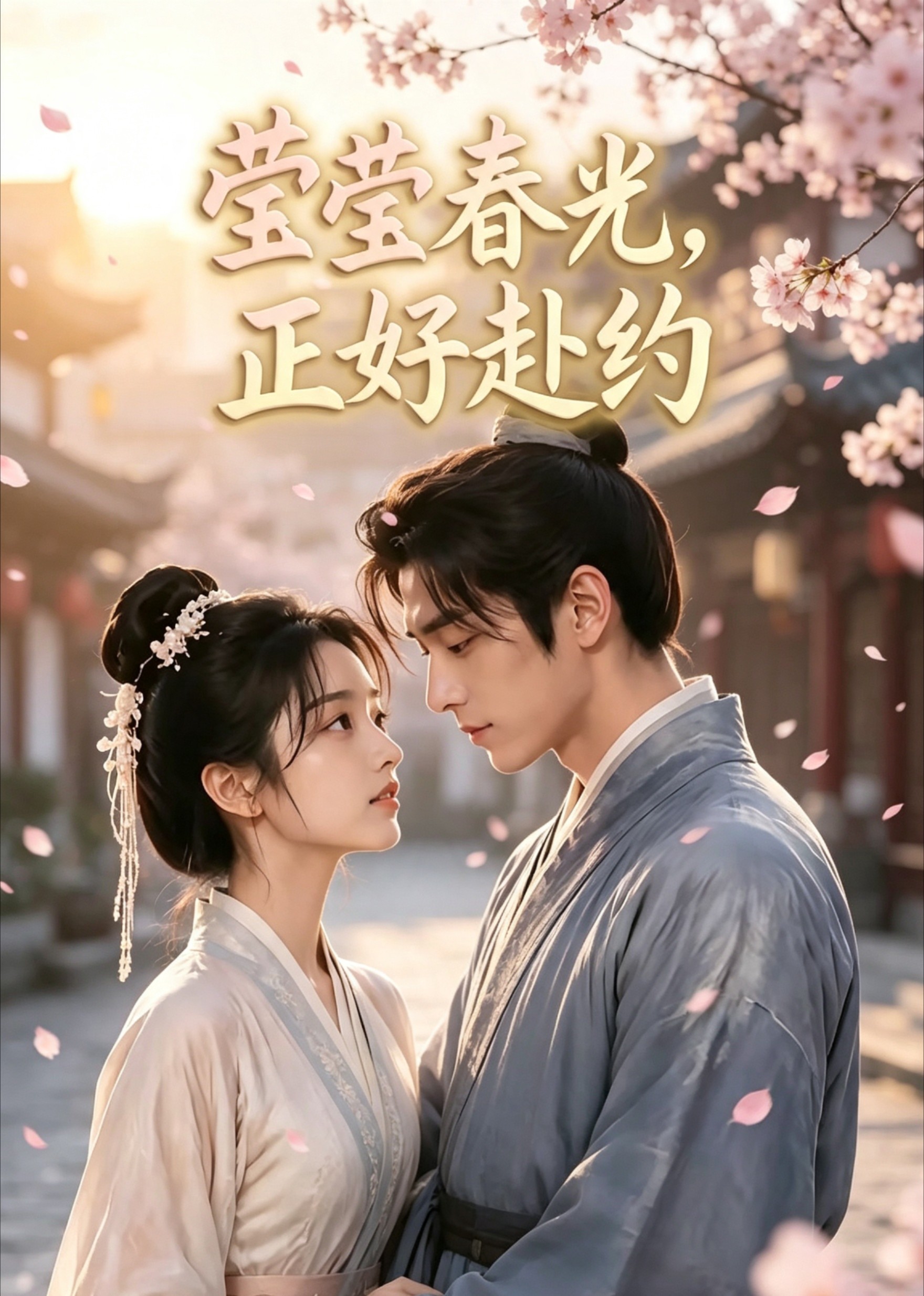 莹莹春光，正好赴约海报