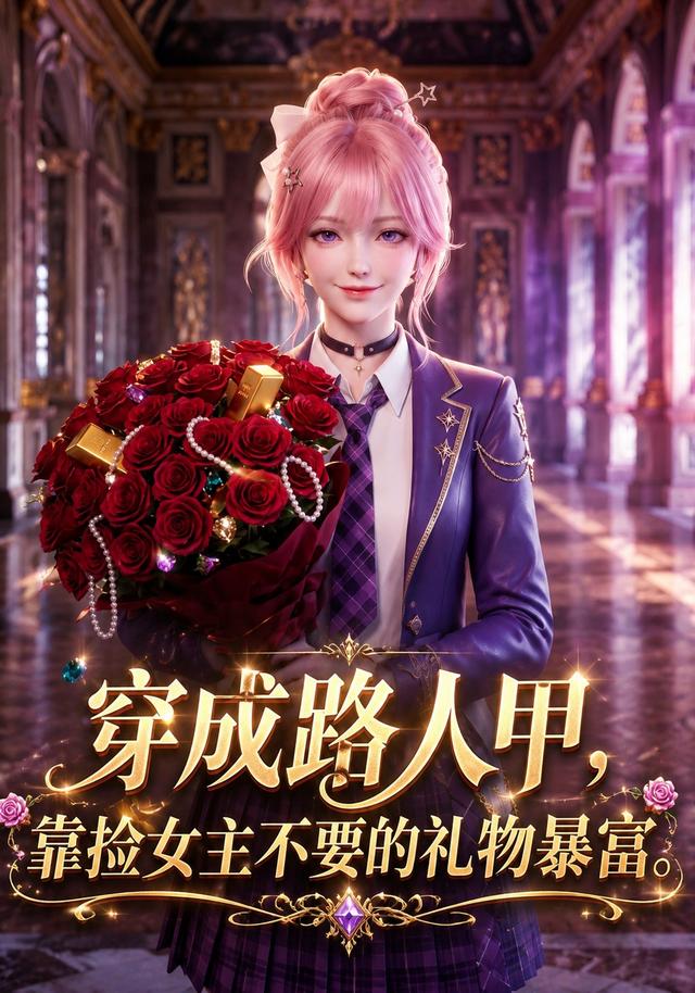 穿成路人甲，靠捡女主不要的礼物暴富封面