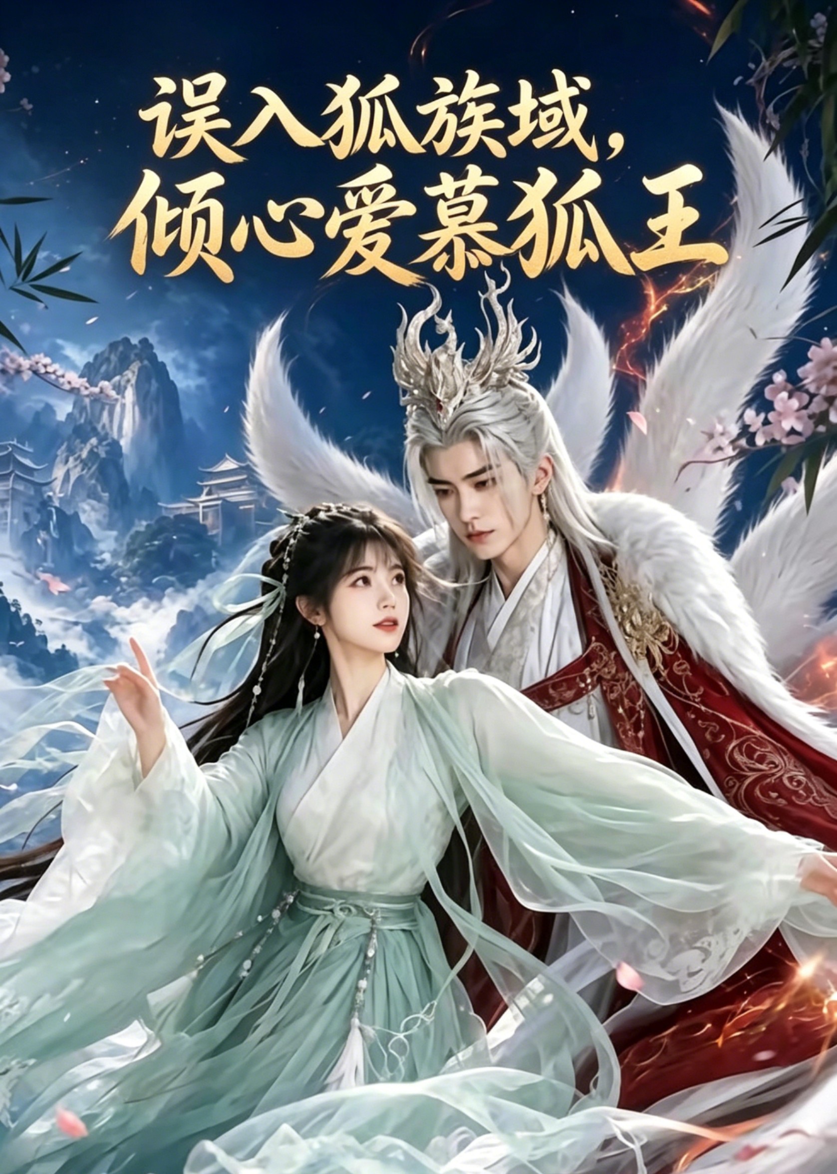 误入狐族域,倾心爱慕狐王