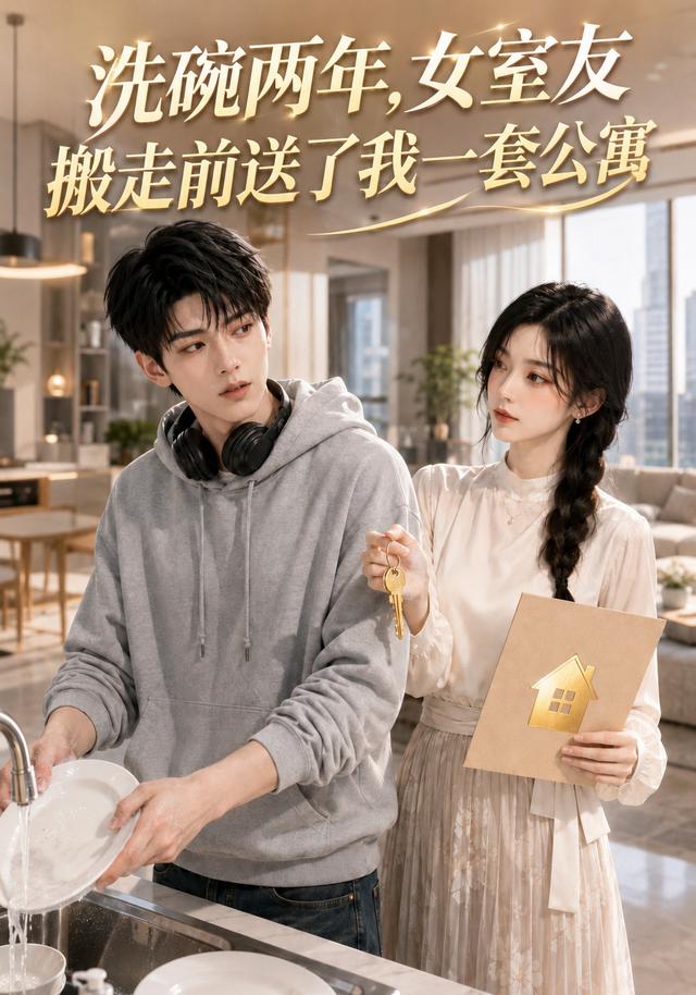 洗碗两年,女室友搬走前送了我一套公寓