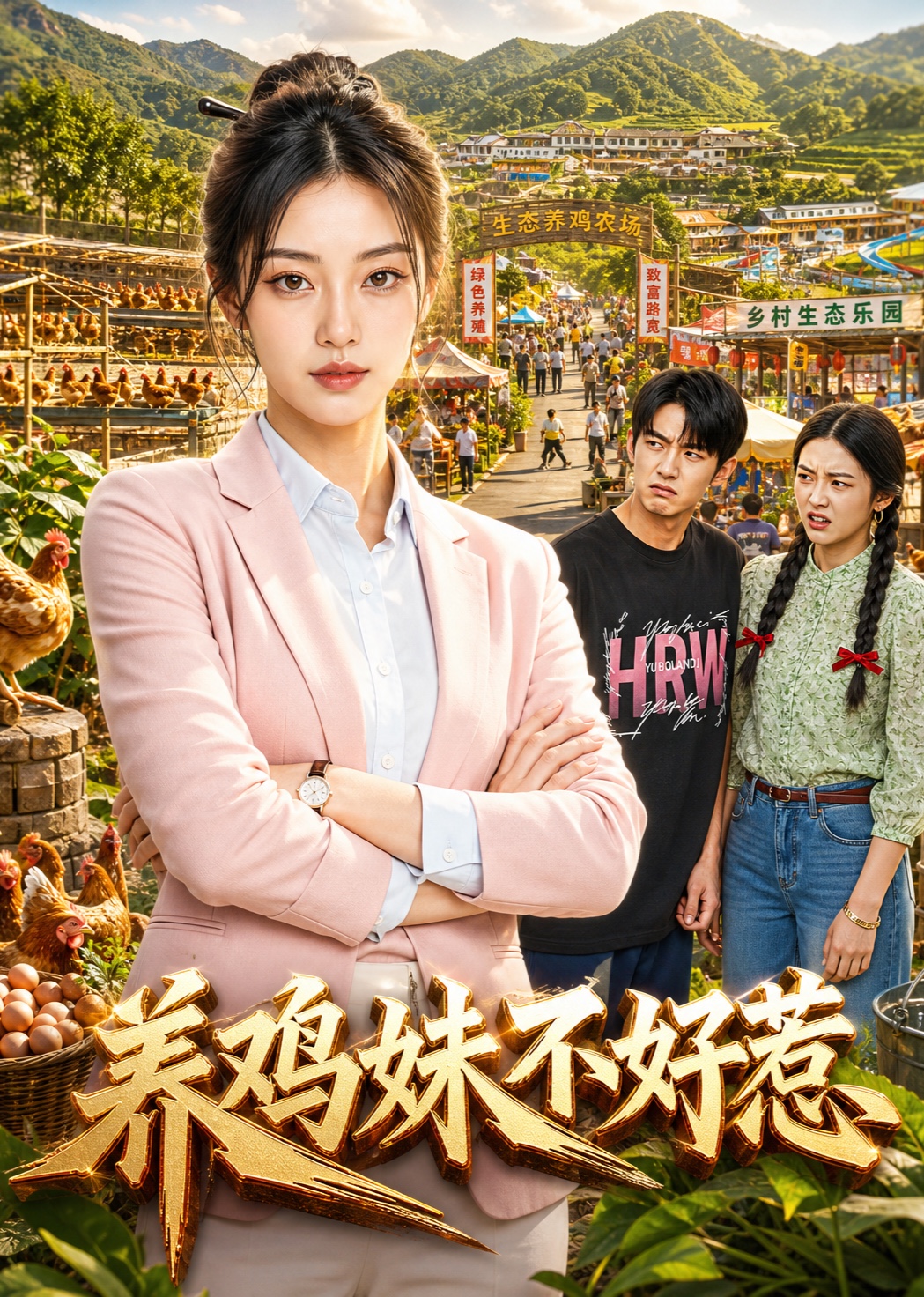养鸡妹不好惹
