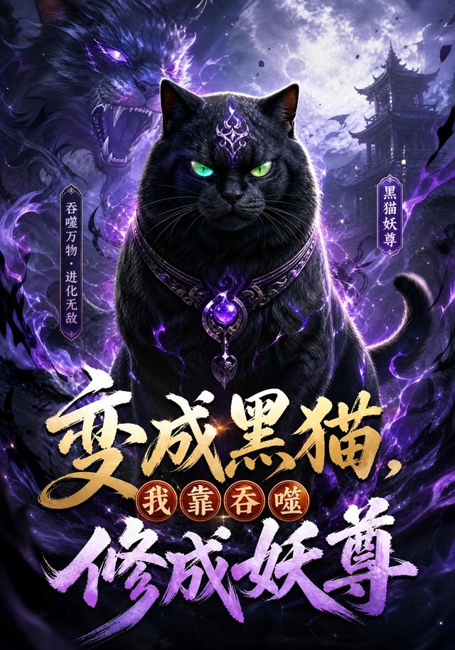 变成黑猫,我靠吞噬修成妖尊