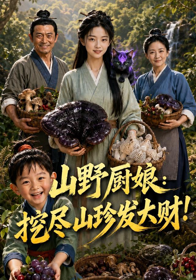 山野厨娘:挖尽山珍发大财