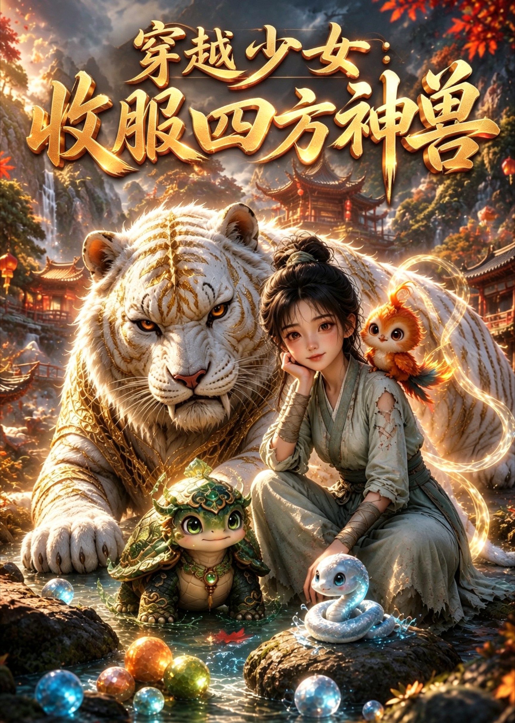 穿越少女收服四方神兽