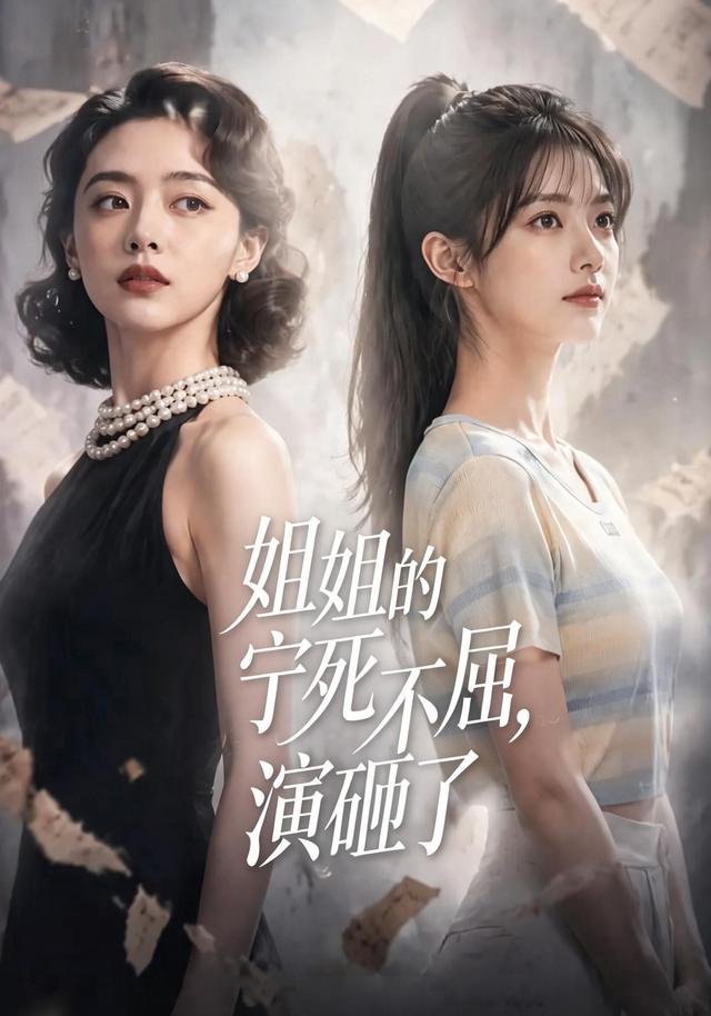 《姐姐的宁死不屈，演砸了》AI漫剧封面