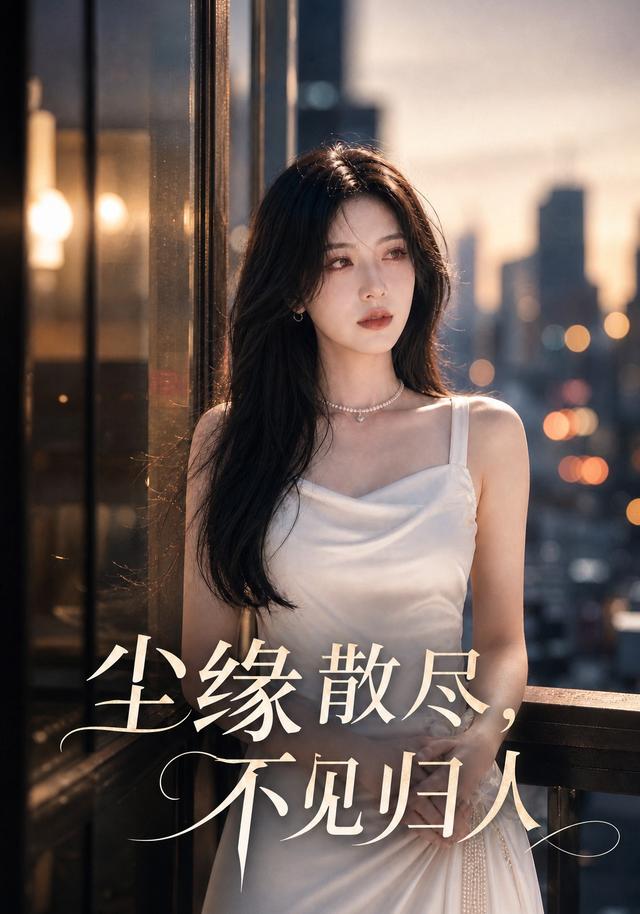 《尘缘散尽，不见归人》AI漫剧封面