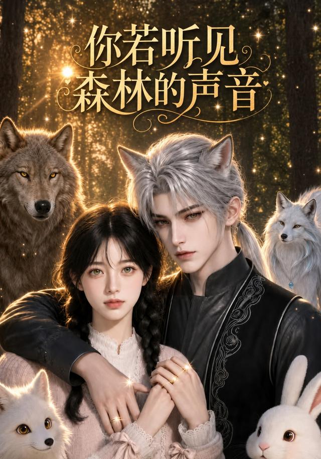 《你若听见森林的声音》AI漫剧封面