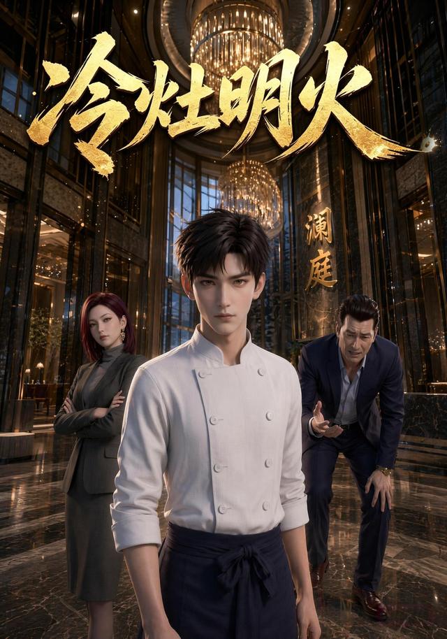 《冷灶明火》AI漫剧封面