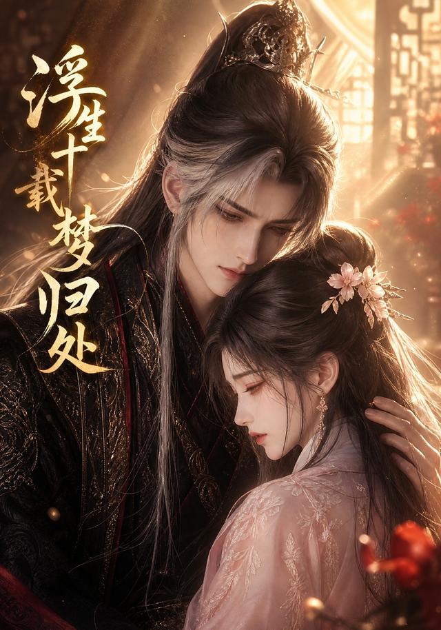 《浮生十载梦归处》AI漫剧封面