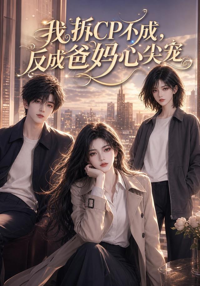《我拆CP不成，反成爸妈心尖宠》AI漫剧封面